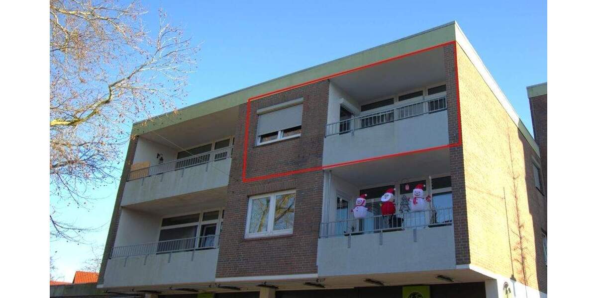 Etagenwohnung Burg (Dithmarschen) - 3 Zimmer, 85 m&sup2;, 700&euro; | Angebot:25687164