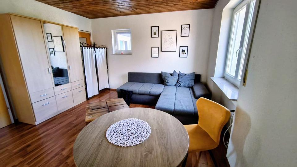 1 Zimmer Wohnung mit Terasse Allmersbach in Tal
