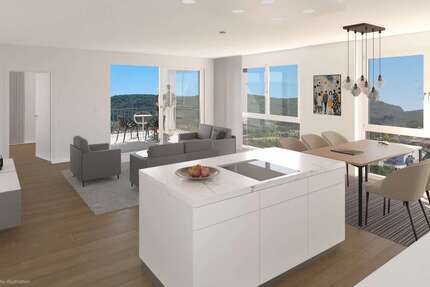 Wohnung zum Mieten in Pfullingen 1.250 € 85.88 m² 3 zimmer
