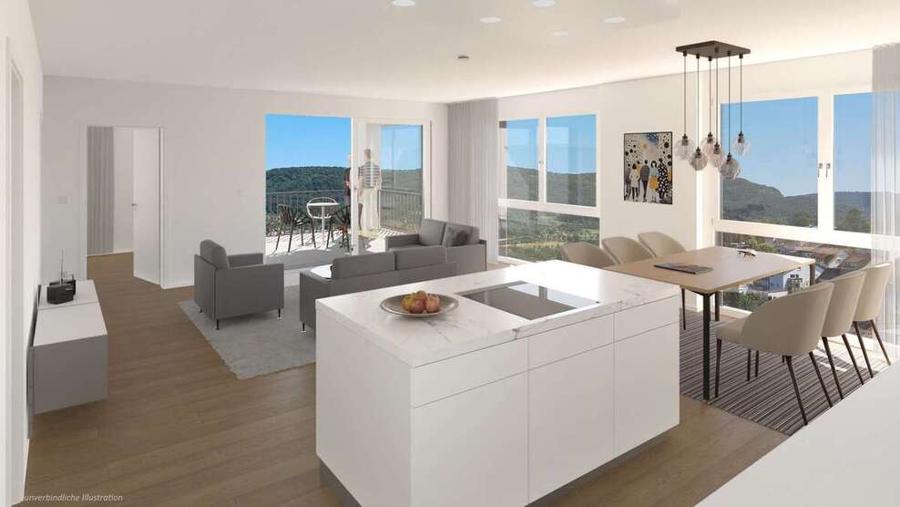 Wohnung zum Mieten in Pfullingen 1.250 € 85.88 m² 3 zimmer