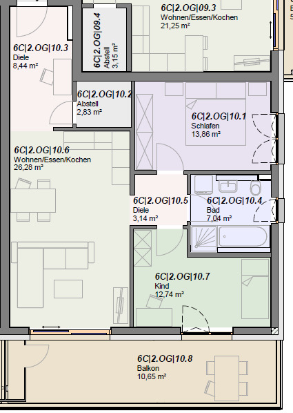 Moderne 3-Zimmer-Wohnung in Gießen! zimmer
