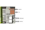 Etagenwohnung München Schwabing-Freimann - 3 Zimmer, 68 m&sup2;, 1.300&euro; | Angebot:26393685