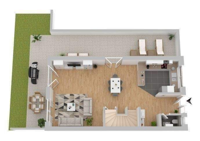 Reiheneckhaus - Neubau 4 zimmer