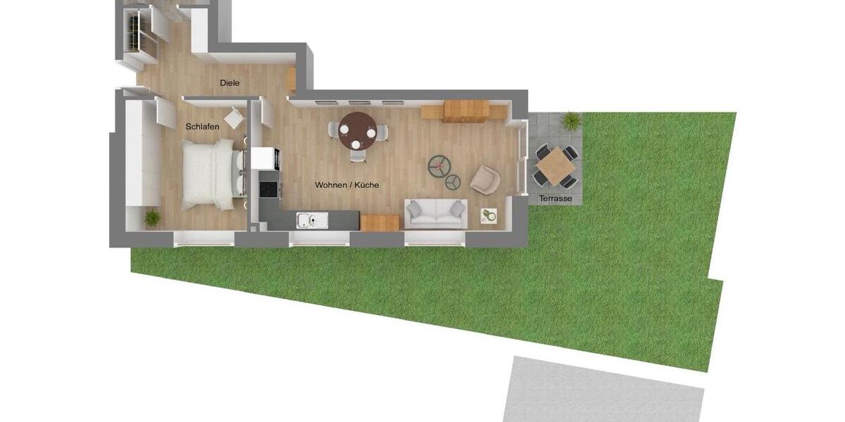 Wohnen auf Zeit Münster Münster-Nord - 2 Zimmer, 58 m&sup2;, 1.338&euro; | Angebot:25303563