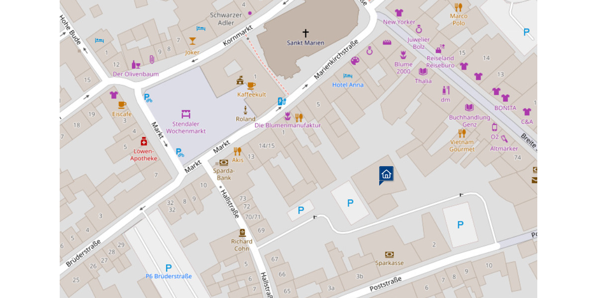 Erdgeschoßwohnung Stendal - 4 Zimmer, 100 m&sup2;, 1.250&euro; | Angebot:25304900