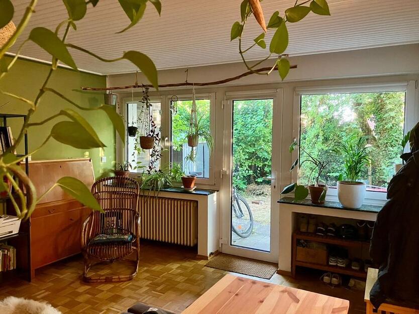 Schöne Single-Wohnung mit Garten und Terrasse zu vermieten