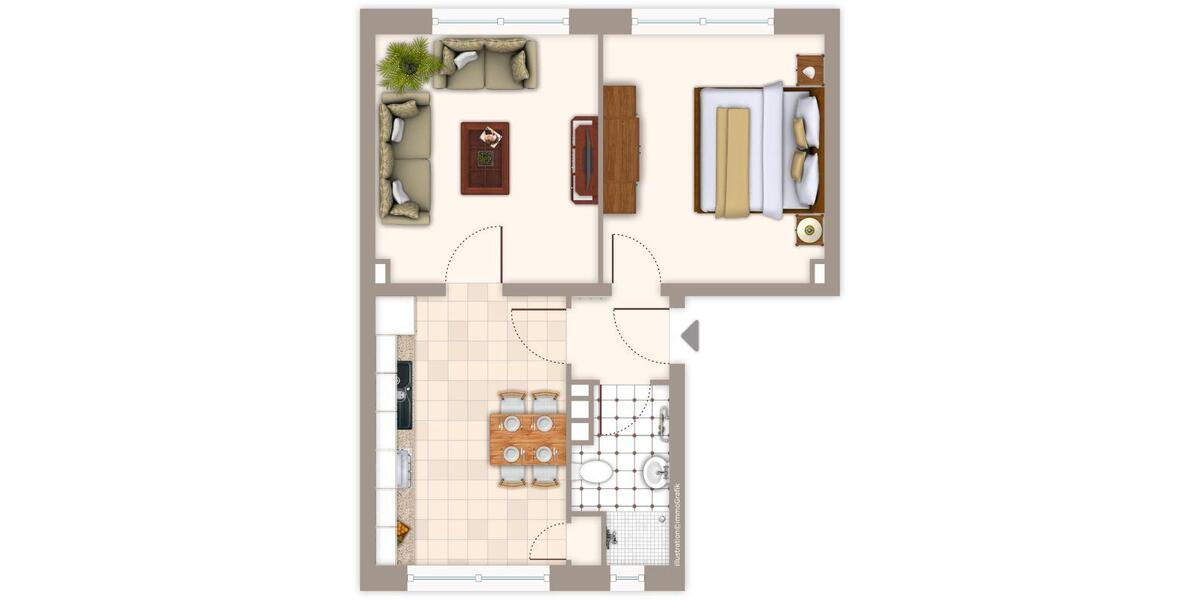 Attraktive 2-Zimmer-Etagenwohnung in Mönchengladbach – Ideal für kleine Familien! 2 zimmer