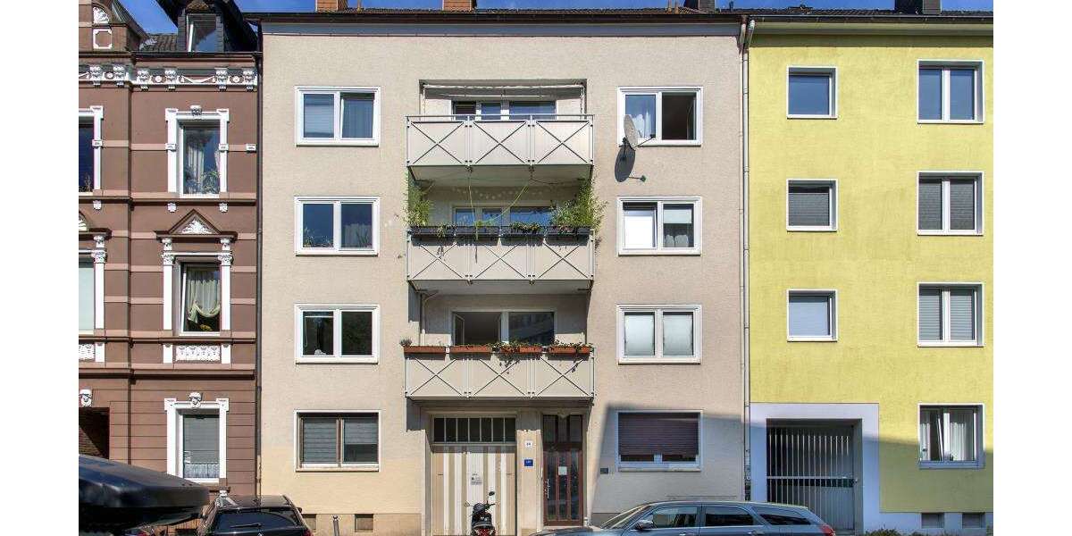 Etagenwohnung Dortmund Innenstadt West - 1 Zimmer, 42 m&sup2;, 409&euro; | Angebot:27216101