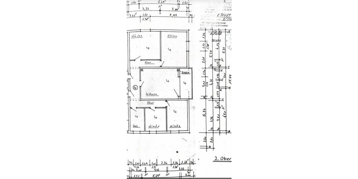 Etagenwohnung Sinzig - 4 Zimmer, 125 m&sup2;, 1.350&euro; | Angebot:26656289