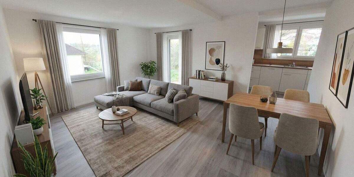 Etagenwohnung Gailingen - 2 Zimmer, 87 m&sup2;, 1.190&euro; | Angebot:24581916