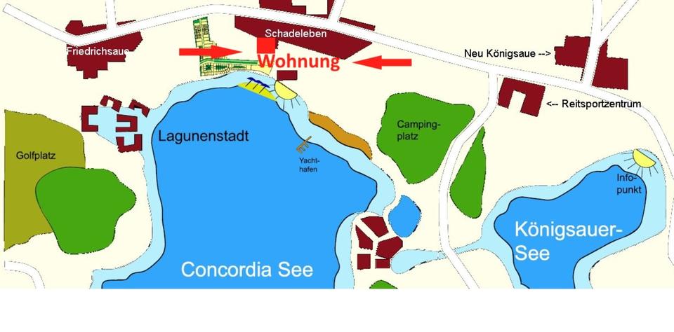 Hell möblierte 2 ZI-Wohnung in 06449 Schadeleben 2 zimmer