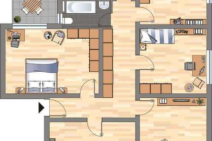 Wohnung zum Mieten in Bremerhaven 809 € 122.74 m²