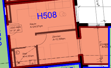 Etagenwohnung Göppinigen Reusch - 2 Zimmer, 41 m&sup2;, 670&euro; | Angebot:27117714