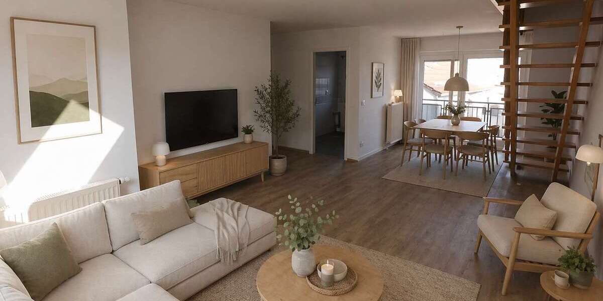 Etagenwohnung Erfurt Johannesvorstadt - 4 Zimmer, 122 m&sup2;, 1.300&euro; | Angebot:26647249