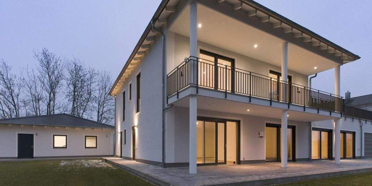 Doppelhaushälfte Moosinning Eichenried - 8 Zimmer, 315 m&sup2;, 3.900&euro; | Angebot:25708230