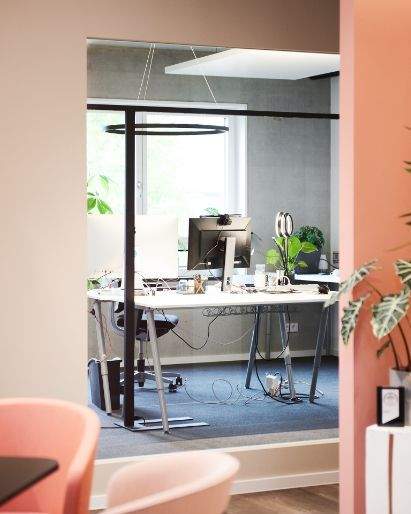 Exklusives Büro-Loft vor den Toren Münchens: Studios, Showküche, Dachterrasse zimmer