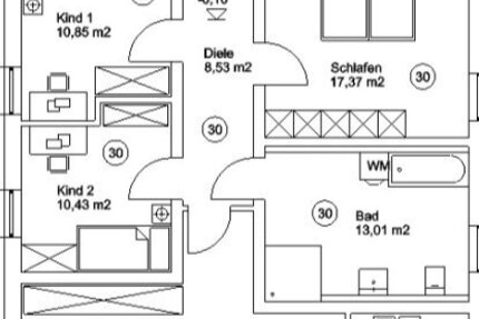 Besondere Möglichkeit: Große 4-Zi-Neubau-Whg WFL ca. 114 m² mit Terrasse und Gartenanteil Energiesparhaus ab 01.03.2026 zu vermieten. - Wohnung Kemnath Beste Lage | Angebot:23711103
