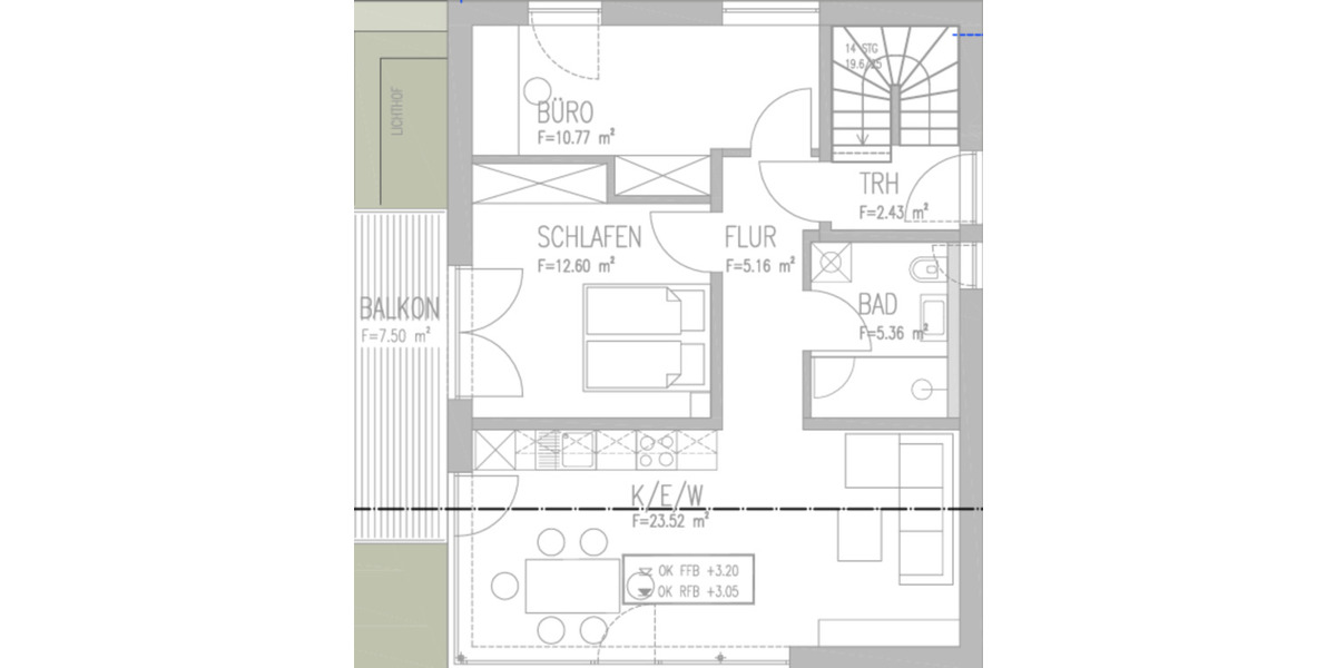 Erstbezug! – Penthouse-Wohnung mit grandioser Berg- und Seesicht 3 zimmer