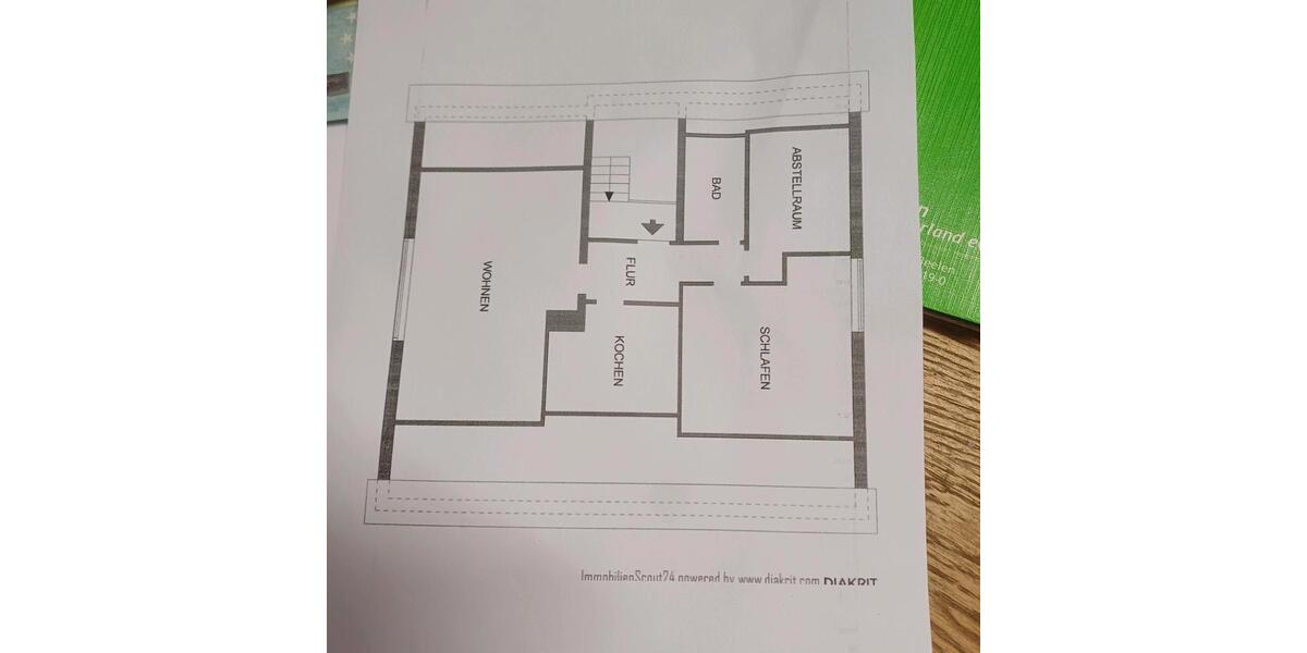 Dachgeschoßwohnung Herzebrock-Clarholz Clarholz - 3 Zimmer, 60 m&sup2;, 680&euro; | Angebot:24853217