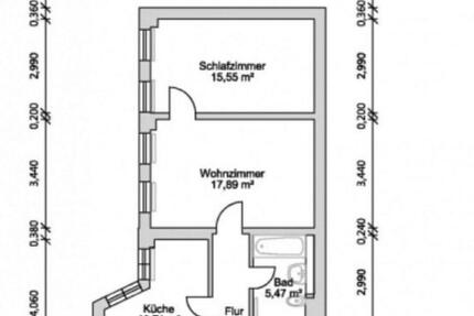 Wohnung Saalfeld (Saale) - 2 Zimmer, 56 m&sup2;, 521&euro; | Angebot:25350935