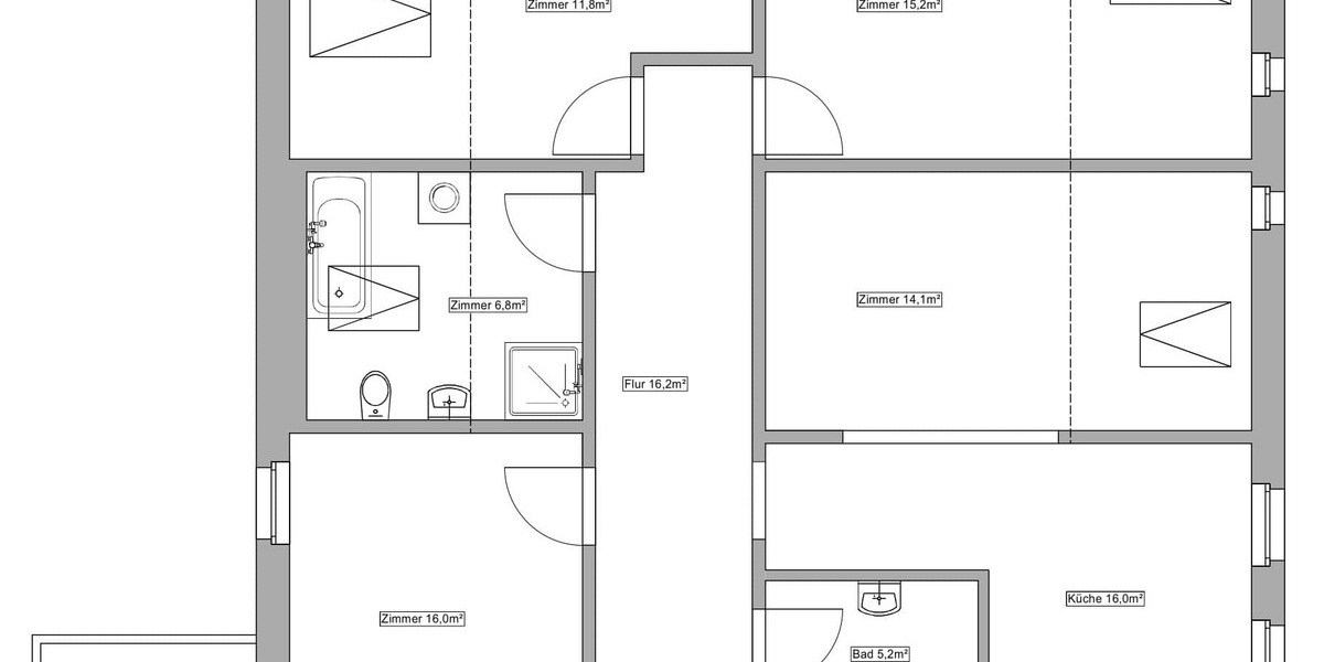 Ab 01.07. großzügig Wohnen in FalkensteinVogtl. - Erstbezug nach hochwertiger Sanierung! - Dachgeschoßwohnung Falkenstein | Angebot:26769017