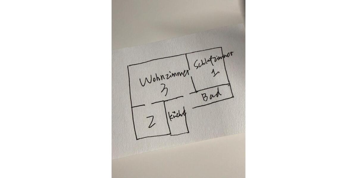 Etagenwohnung Würzburg Sanderau - 3 Zimmer, 60 m&sup2;, 1.350&euro; | Angebot:25938932