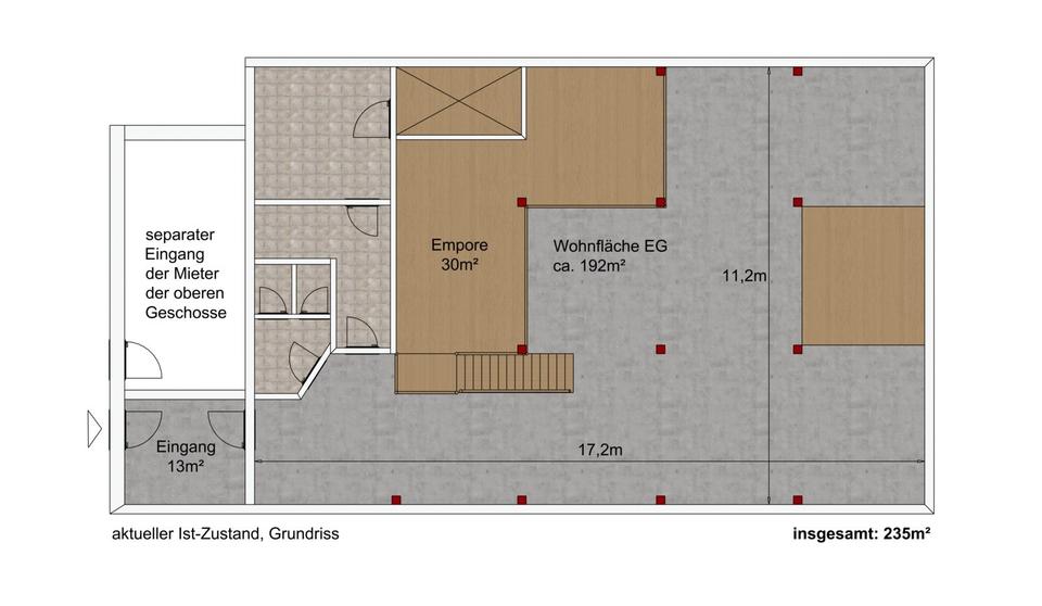 Loft - Studio - Atelier Mühlhausen (Thüringen) - 4 Zimmer, 235 m&sup2;, 1.500&euro; | Angebot:24801992