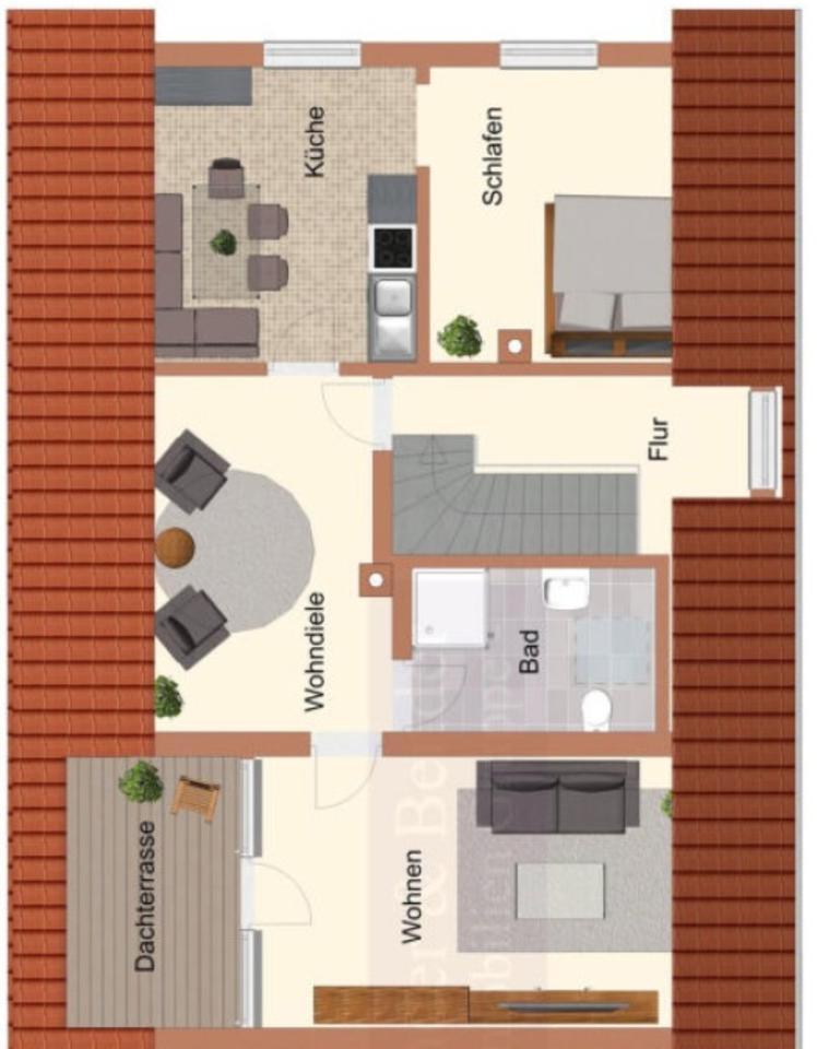 2 Zimmer Wohnung in Mudenbach