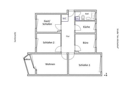 Wohnung zum Mieten in Bonn 1.315 € 115 m²