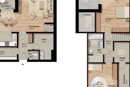 Exklusive Neubau-Wohnung im Herzen von Friedrichsfehn! Bezugsfertig 01.03.2026! 3 zimmer