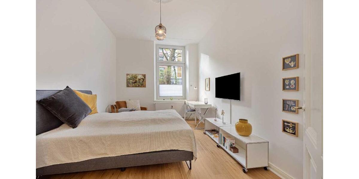 Kernsanierte Gartenwohnung im historischen Altbau mit moderner Möblierung in D-Flingern-Nord! 1 zimmer