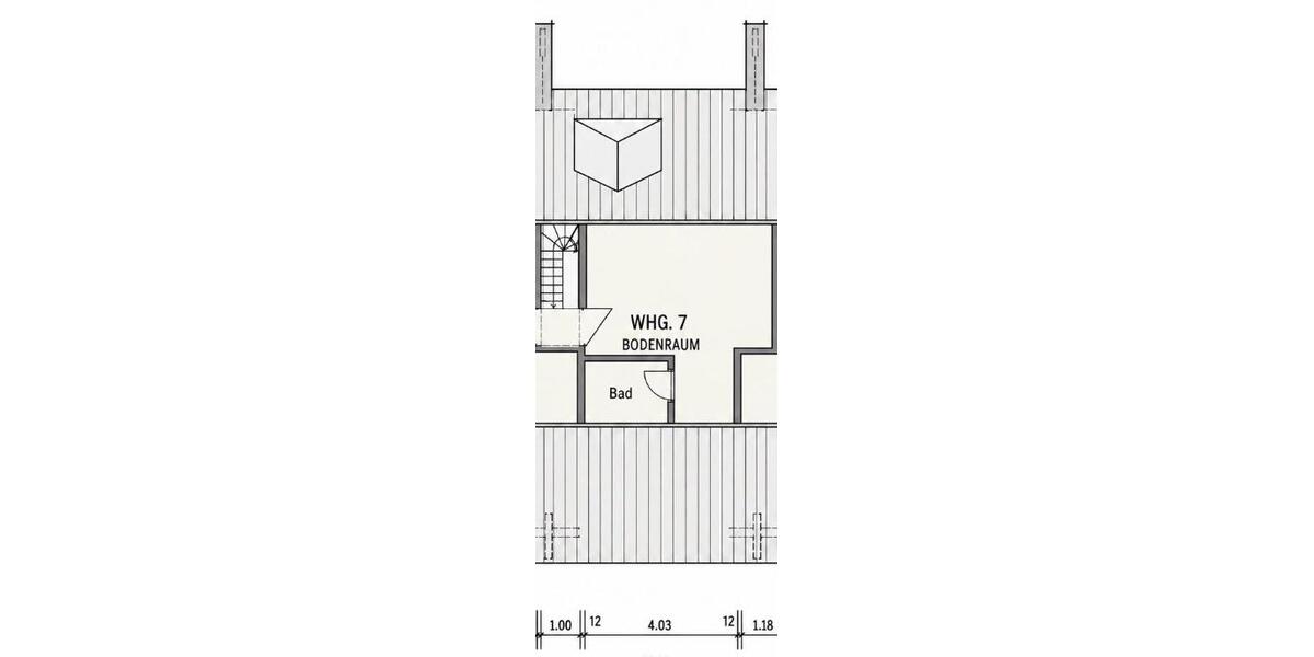 Dachgeschoßwohnung Kellenhusen (Ostsee) - 2 Zimmer, 41 m&sup2;, 710&euro; | Angebot:27596654