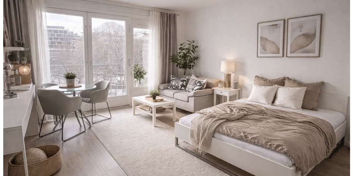 Wohnung zum Mieten in Berlin 980 € 33 m² 1 zimmer