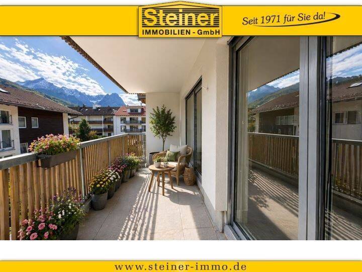 Etagenwohnung Garmisch-Partenkirchen Partenkirchen - 3 Zimmer, 70 m&sup2;, 1.595&euro; | Angebot:26309839