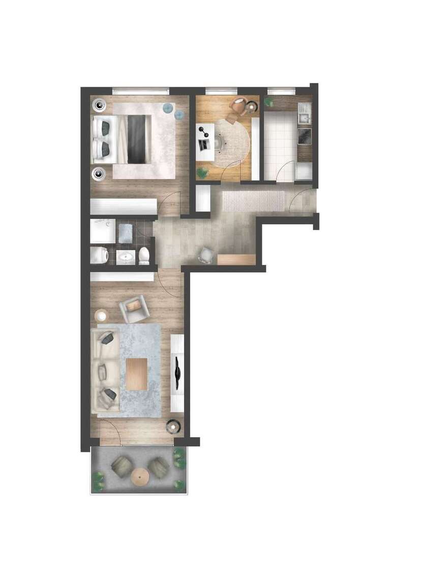 Wohnung zum Mieten in Burgdorf 700 € 70 m² 2.5 zimmer