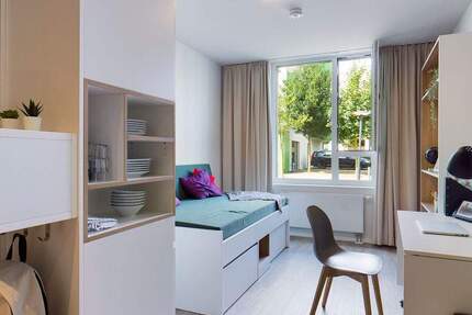 DIE ZIMMEREI | Möbliertes 1-Zimmer-Apartment perfekt für Auszubildende und Studierende | Large Bude 1 zimmer