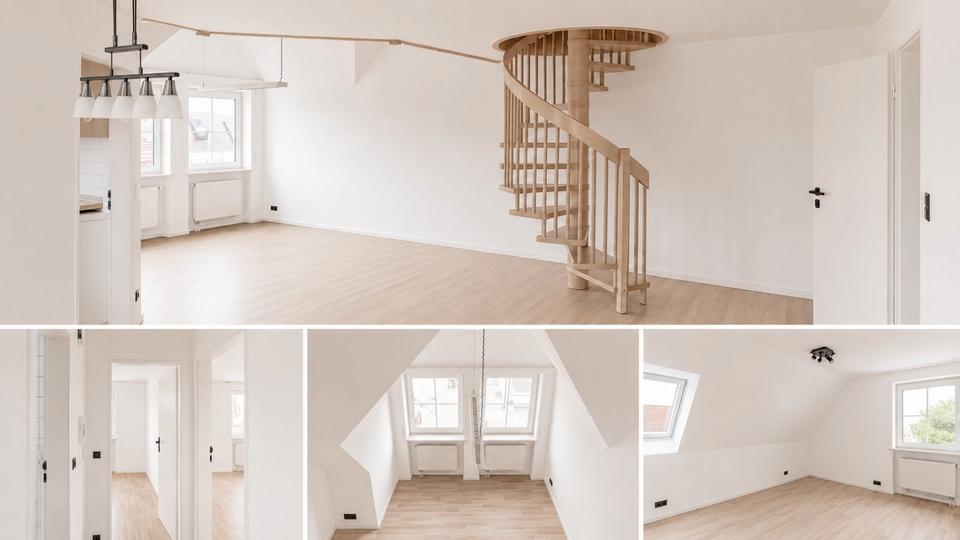 Maisonettenwohnung Türkheim - 4 Zimmer, 110 m&sup2;, 1.290&euro; | Angebot:26573336