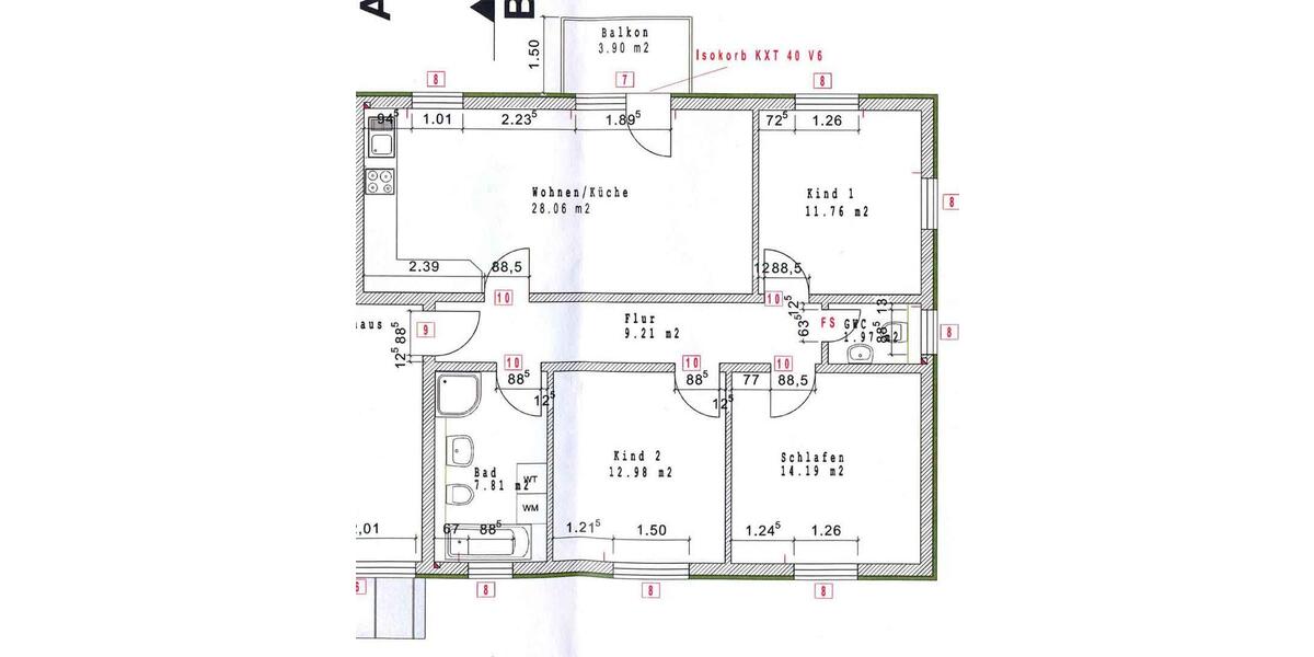 Dachgeschoßwohnung Bad Rodach - 4 Zimmer, 87 m&sup2;, 650&euro; | Angebot:26572530