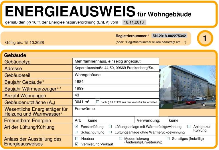 Etagenwohnung Frankenberg (Sachsen) - 4 Zimmer, 72 m&sup2;, 365&euro; | Angebot:10008584