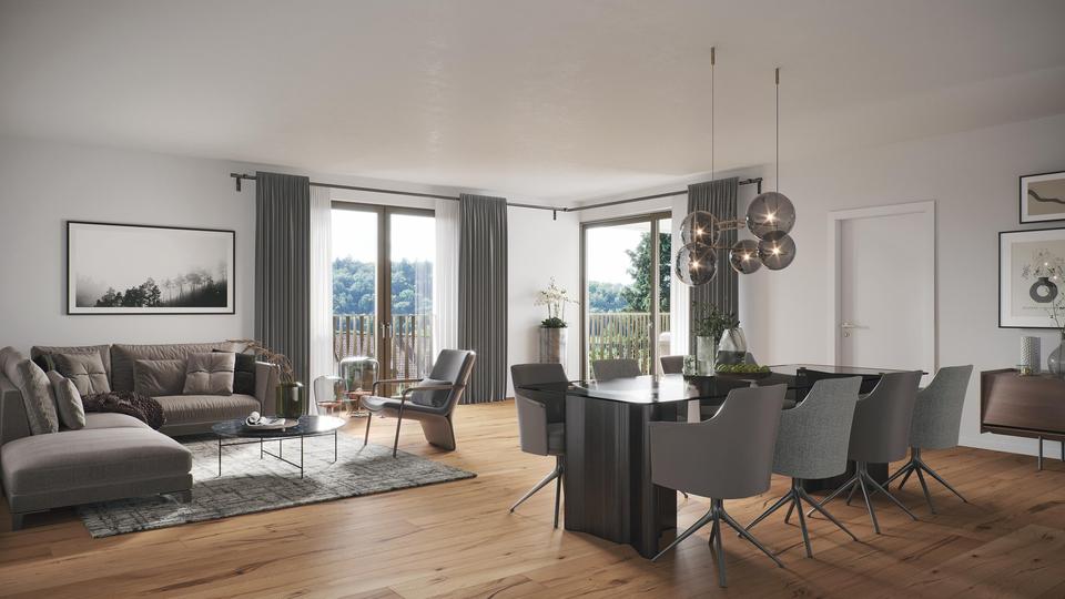 Erdgeschoßwohnung Waldshut-Tiengen Tiengen - 3 Zimmer, 103 m&sup2;, 1.400&euro; | Angebot:25416494