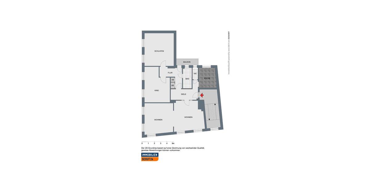 Helle 4-Zimmer-Wohnung zentral in Essen-Frohnhausen! 4 zimmer