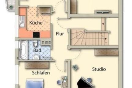 WND City, 4 ZKB, ca.85 m² + Balkon, 645 € +NK + 2 MM Kaution 4 zimmer