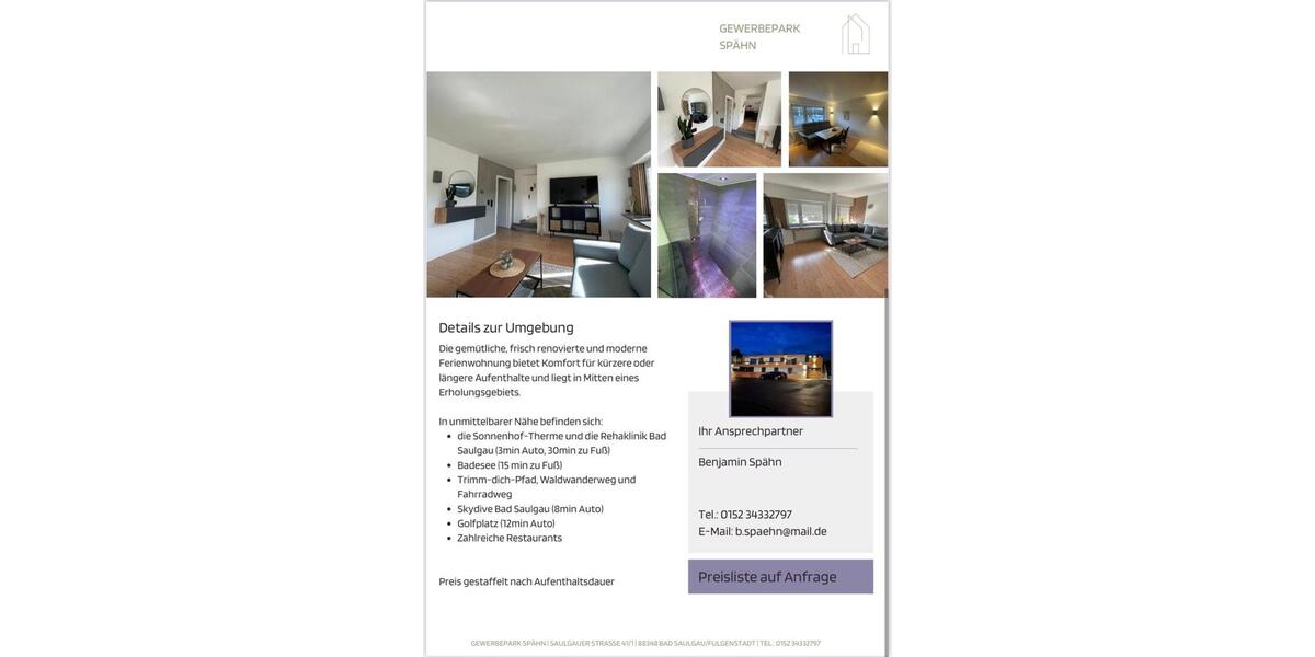 Erdgeschoßwohnung Bad Saulgau - 2.5 Zimmer, 78 m&sup2;, 1.470&euro; | Angebot:24679321