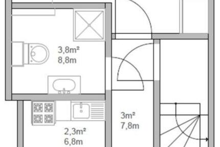 Wohnung Bad Rappenau - 2 Zimmer, 45 m&sup2;, 550&euro; | Angebot:25269516