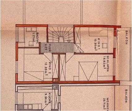 Reihenhaus zu vermieten in Wiesbaden Kloppenheim 4 zimmer