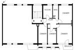 Renovierte 4-Zimmer-Wohnung mit Balkon 4 zimmer