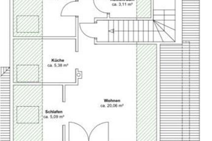 Wohnung Thannhausen - 1.5 Zimmer, 46 m&sup2;, 540&euro; | Angebot:24976720