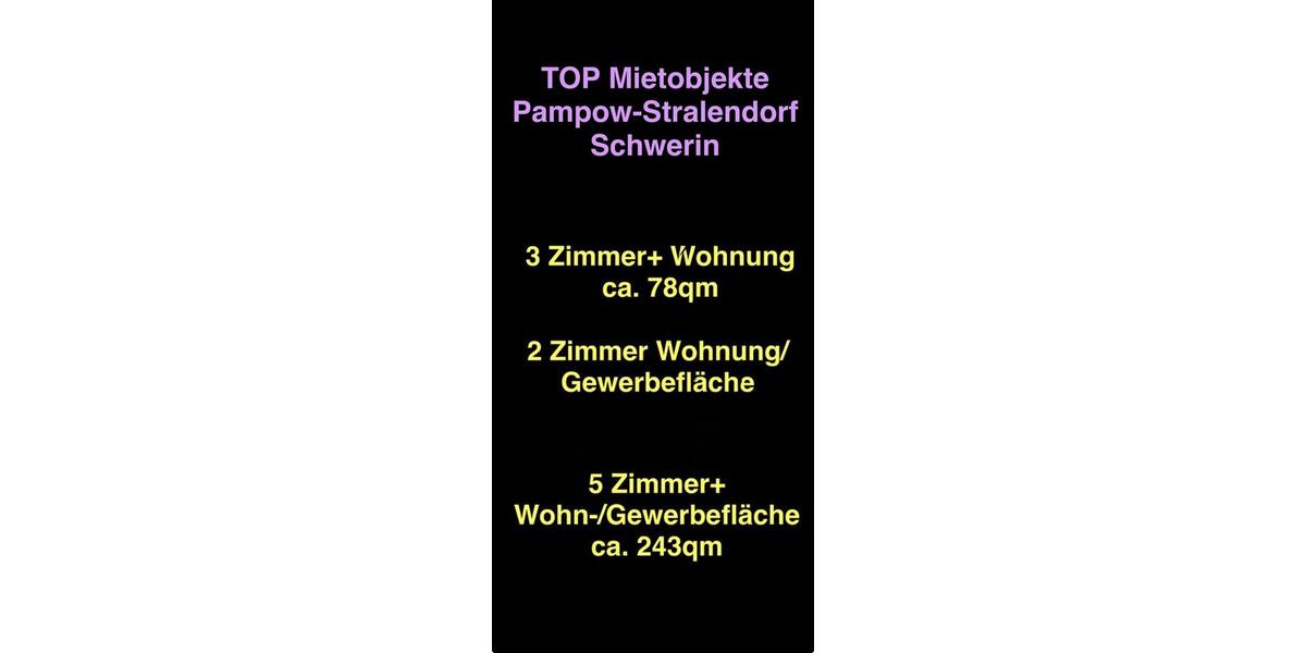 Etagenwohnung Schwerin Gartenstadt - 2 Zimmer, 60 m&sup2;, 1.147&euro; | Angebot:26057842