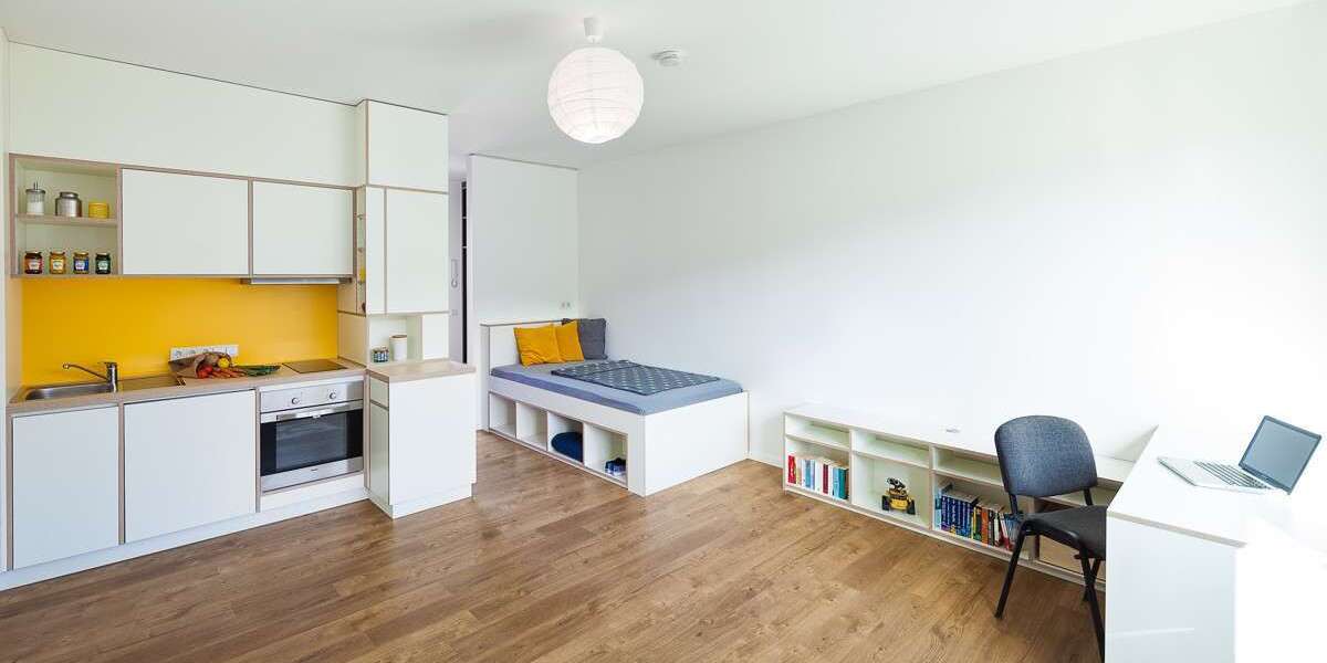 Etagenwohnung Aachen Aachen-Mitte - 1 Zimmer, 30 m&sup2;, 449&euro; | Angebot:27320519