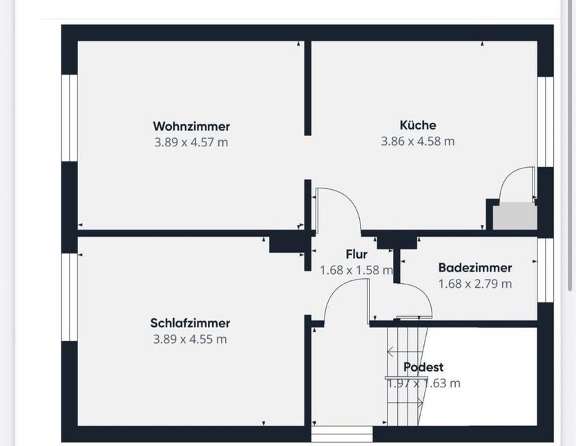 2- Zimmer Wohnung